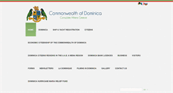 Desktop Screenshot of dominicaconsulategreece.com